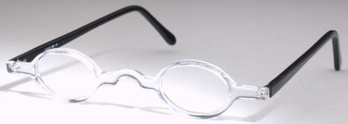 Image of K 955 Eyeglasses Crystal/Black