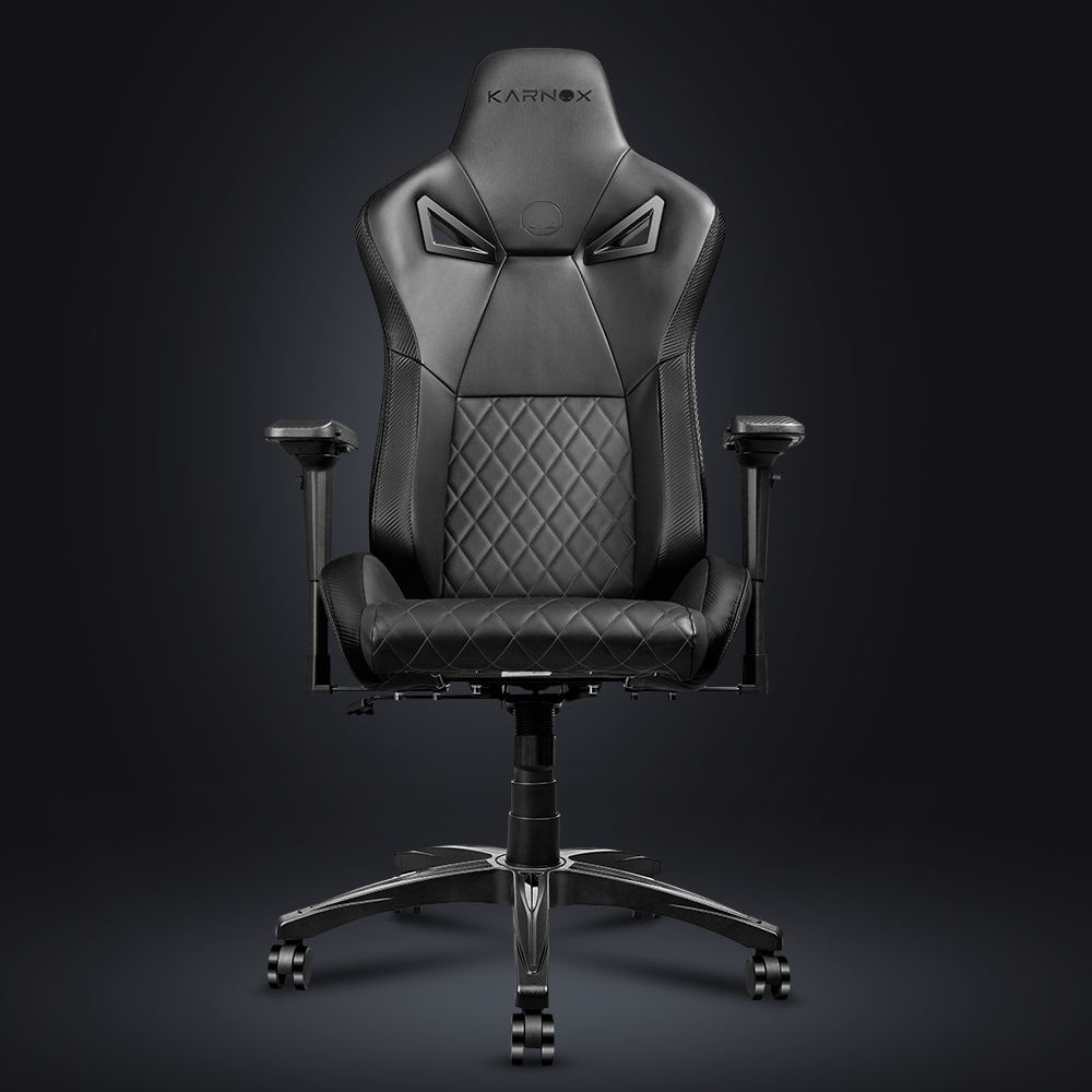 Image of KARNOX LEGEND-TR Gaming Chair Black Ergonomic Office Chair High Back 20 PU Leather 4D Adjustable Armrest with Lumbar Su