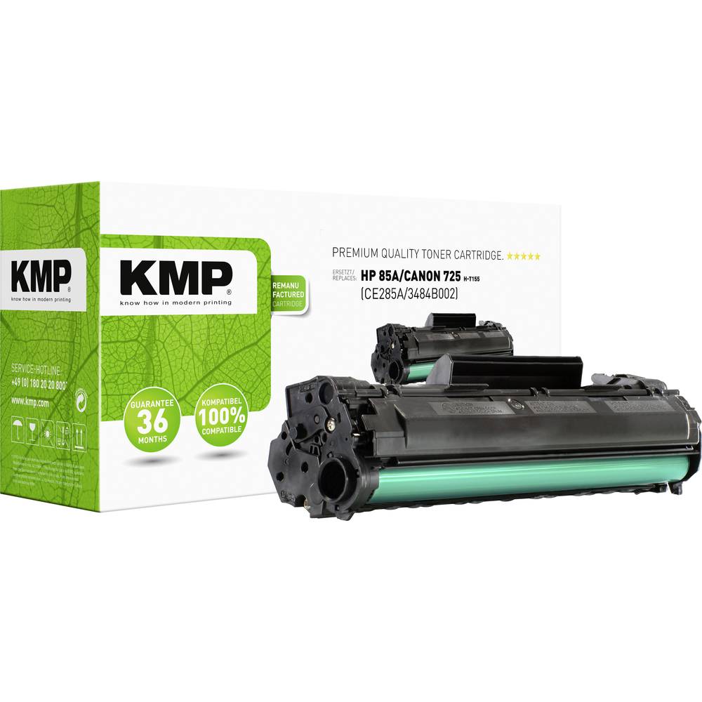 Image of KMP H-T155 Toner cartridge replaced HP 85A CE285A Black 2400 Sides Compatible Toner cartridge