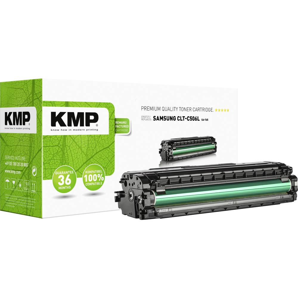Image of KMP Toner cartridge replaced Samsung CLT-C506L Compatible Cyan 3500 Sides SA-T65