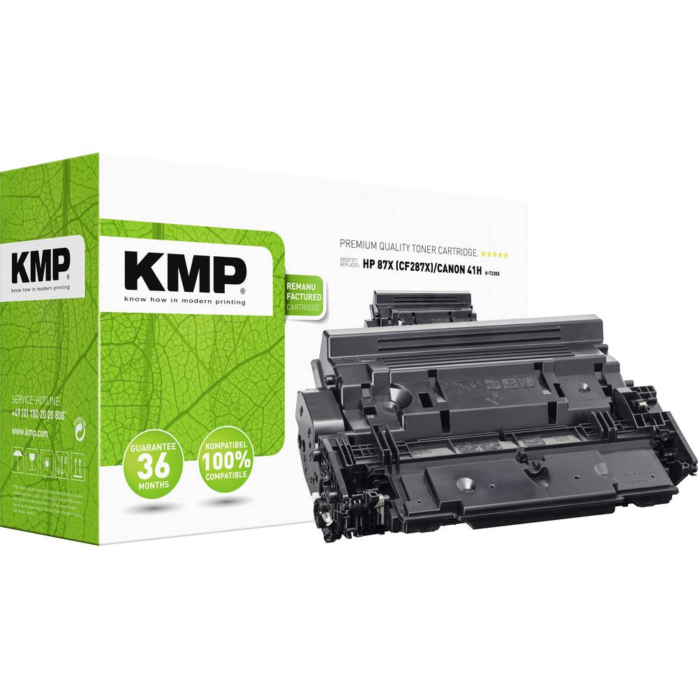 Image of KMP Toner replaced HP 87X CF287X Black 18000 Sides Compatible Toner cartridge