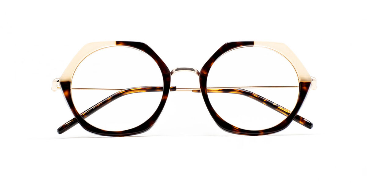 Image of Kaleos Rambeau C2 Óculos de Grau Tortoiseshell Masculino PRT