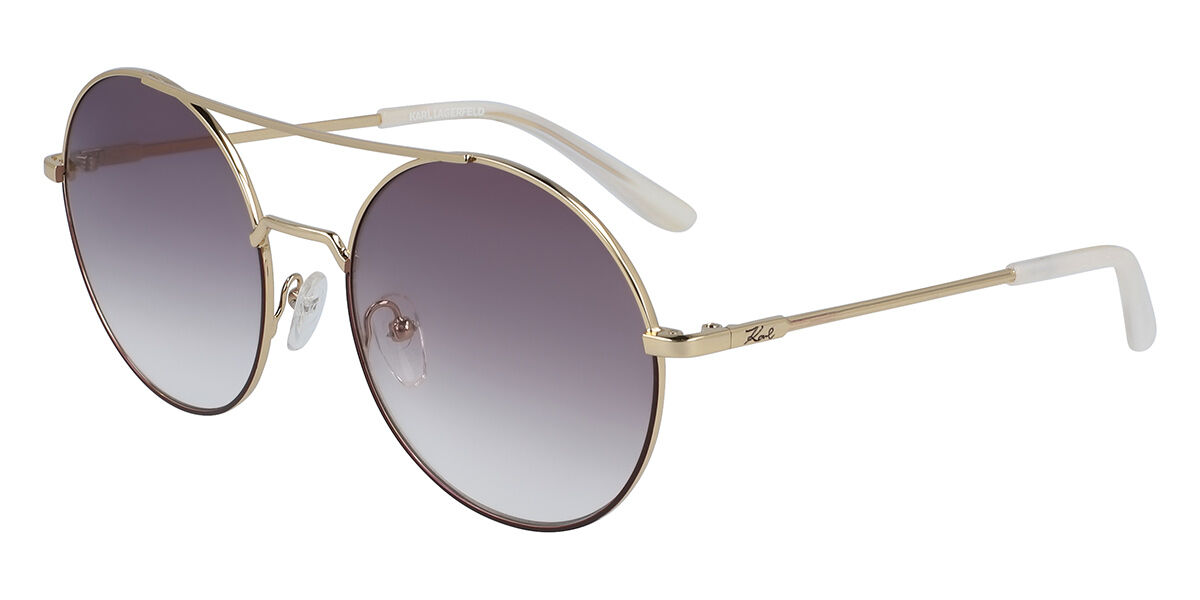 Image of Karl Lagerfeld KL 283S 524 Óculos de Sol Dourados Feminino BRLPT