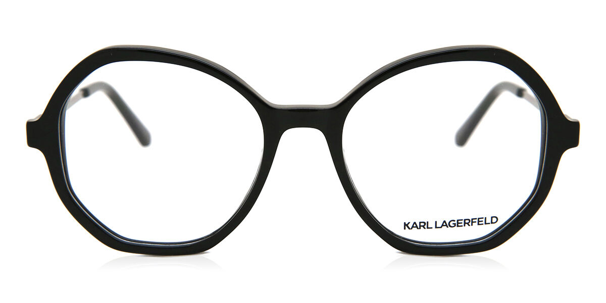 Image of Karl Lagerfeld KL 6020 001 52 Lunettes De Vue Femme Noires (Seulement Monture) FR