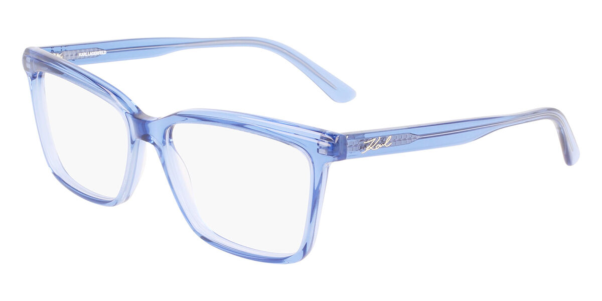 Image of Karl Lagerfeld KL 6080 450 54 Niebieskie Męskie Okulary Korekcyjne PL