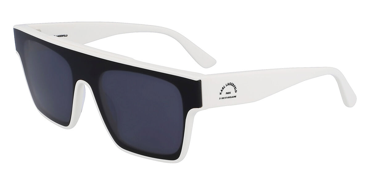 Image of Karl Lagerfeld KL 6090S 105 Óculos de Sol Brancos Masculino BRLPT