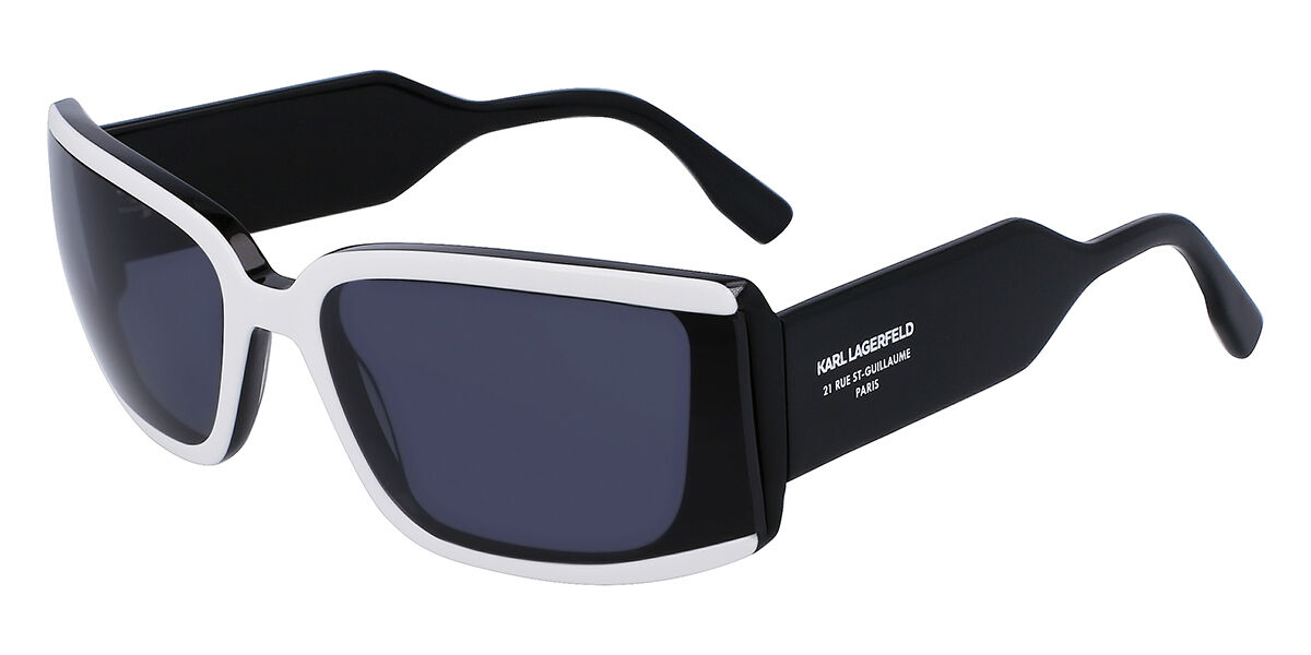 Image of Karl Lagerfeld KL 6106S 006 Óculos de Sol Brancos Masculino PRT