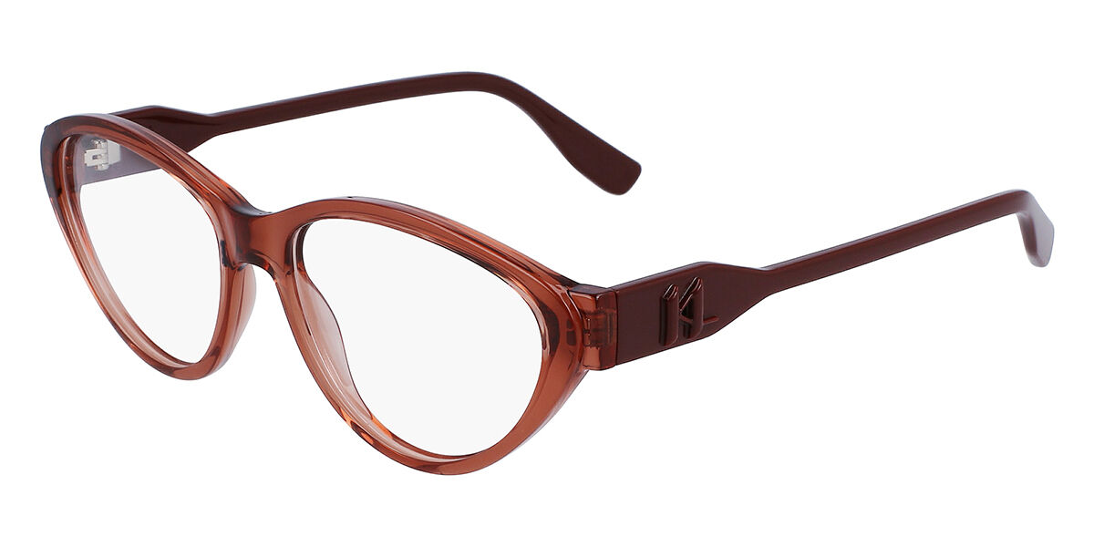 Image of Karl Lagerfeld KL 6109 652 Óculos de Grau Marrons Feminino PRT