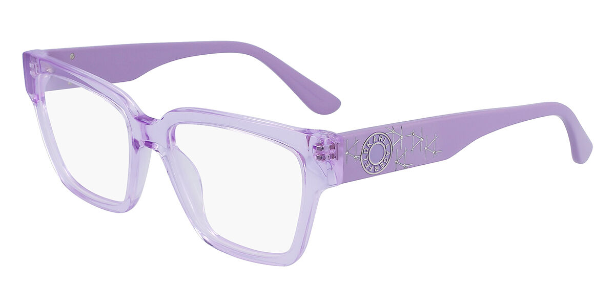 Image of Karl Lagerfeld KL 6112R 516 Óculos de Grau Purple Masculino BRLPT