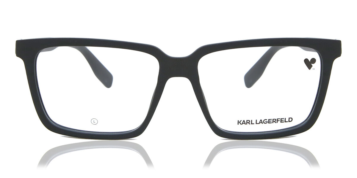 Image of Karl Lagerfeld KL 6113 002 Óculos de Grau Pretos Masculino BRLPT