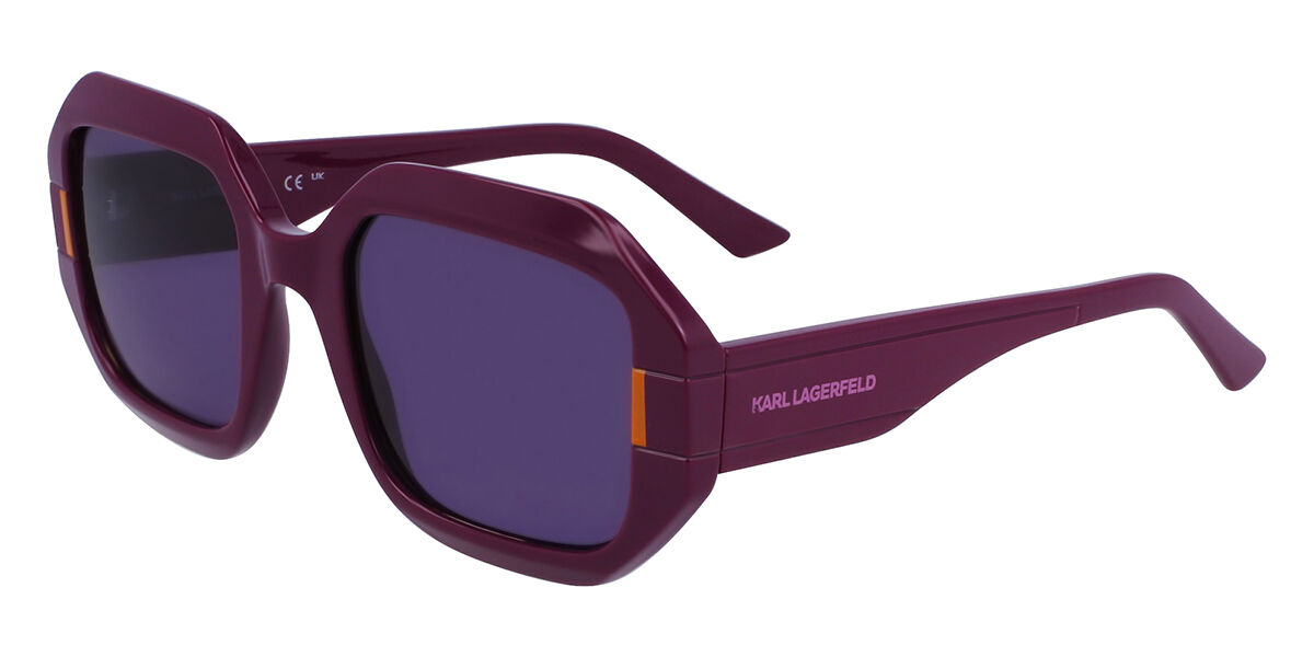 Image of Karl Lagerfeld KL 6124S 541 53 Lunettes De Soleil Femme Purple FR
