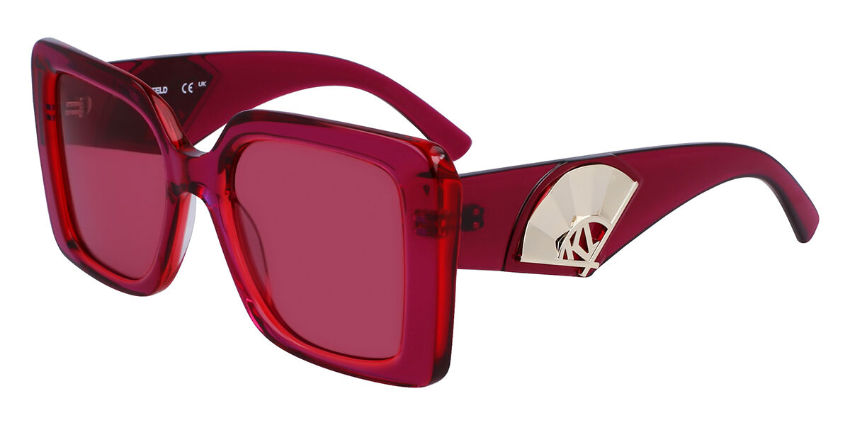 Image of Karl Lagerfeld KL 6126S 540 Óculos de Sol Vermelhos Feminino PRT