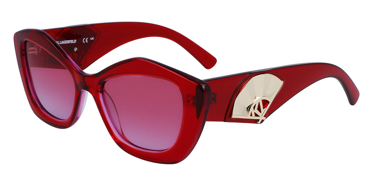 Image of Karl Lagerfeld KL 6127S 626 Óculos de Sol Vermelhos Feminino BRLPT