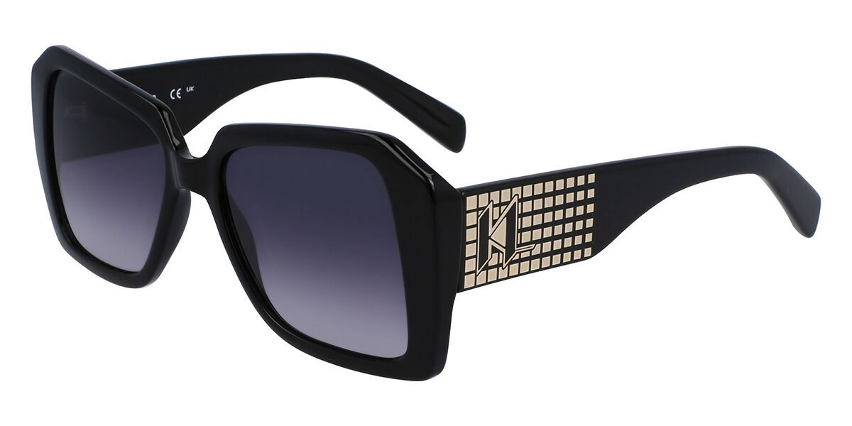 Image of Karl Lagerfeld KL 6140S 001 Óculos de Sol Pretos Feminino BRLPT