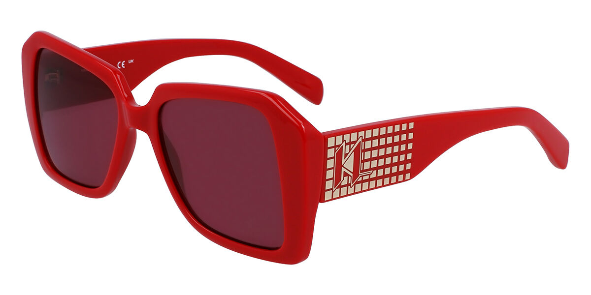 Image of Karl Lagerfeld KL 6140S 600 Óculos de Sol Vermelhos Feminino PRT
