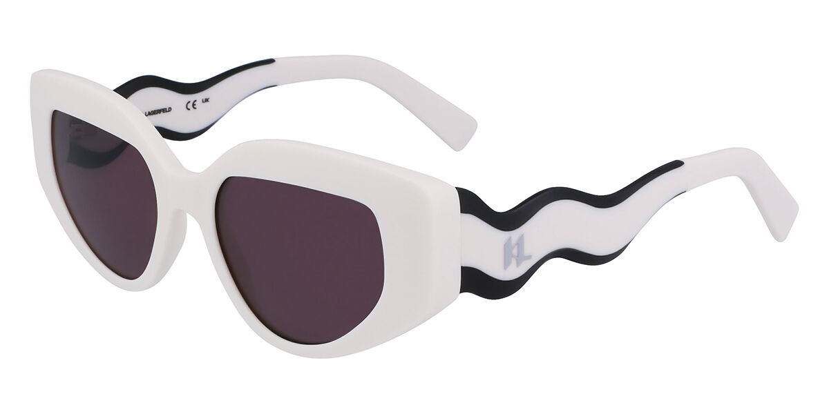 Image of Karl Lagerfeld KL 6144S 101 Óculos de Sol Brancos Feminino BRLPT