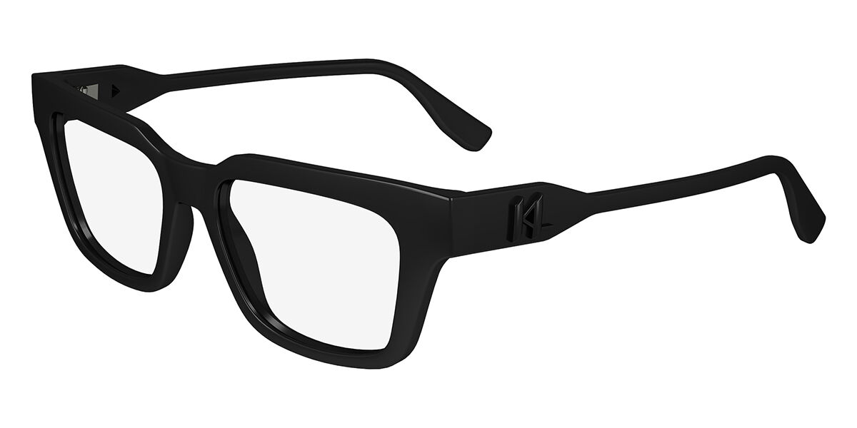 Image of Karl Lagerfeld KL 6152 001 52 Czarne Męskie Okulary Korekcyjne PL