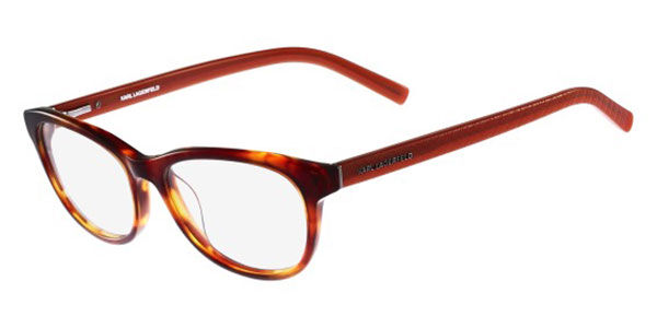 Image of Karl Lagerfeld KL 890 008 53 Brązowe Damskie Okulary Korekcyjne PL