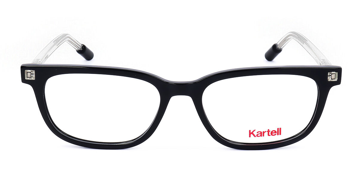 Image of Kartell KL017V 02 Óculos de Grau Pretos Masculino PRT