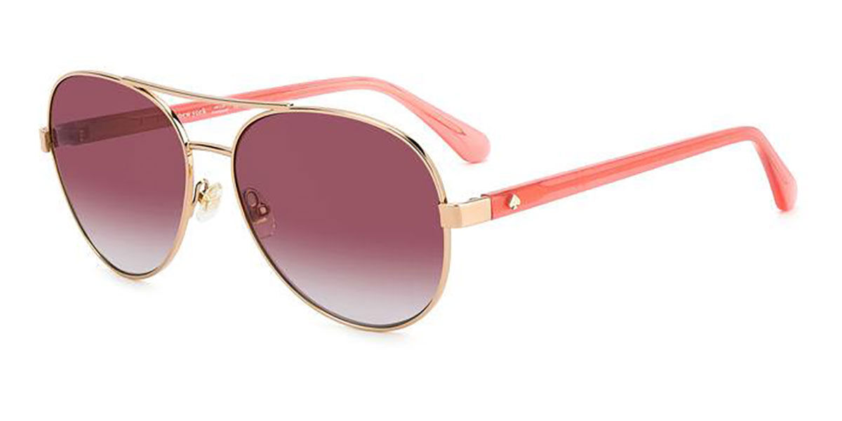 Image of Kate Spade Averie/S 000/JR Gafas de Sol para Mujer Dorados ESP