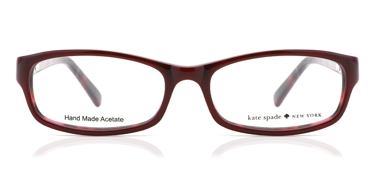 Image of Kate Spade Narcisa W73 Óculos de Grau Vinho Feminino PRT