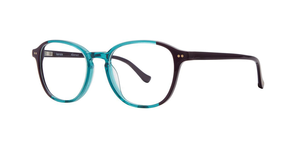 Image of Kensie Abstract Turquoise Óculos de Grau Azuis Masculino BRLPT