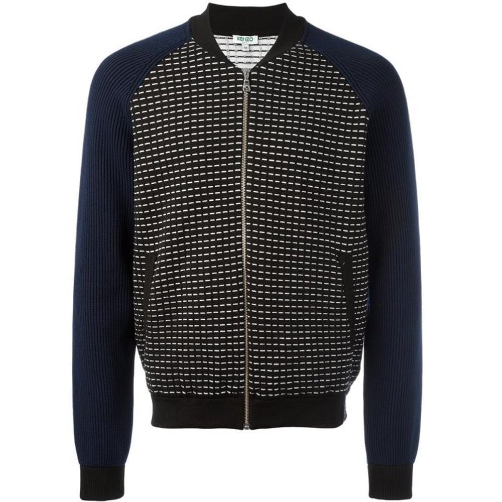 Image of Kenzo Men's Knitted Cardigan Black XL