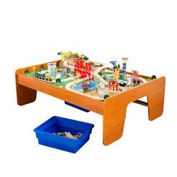 Image of KidKraft Ride Around Town Table And Train Set