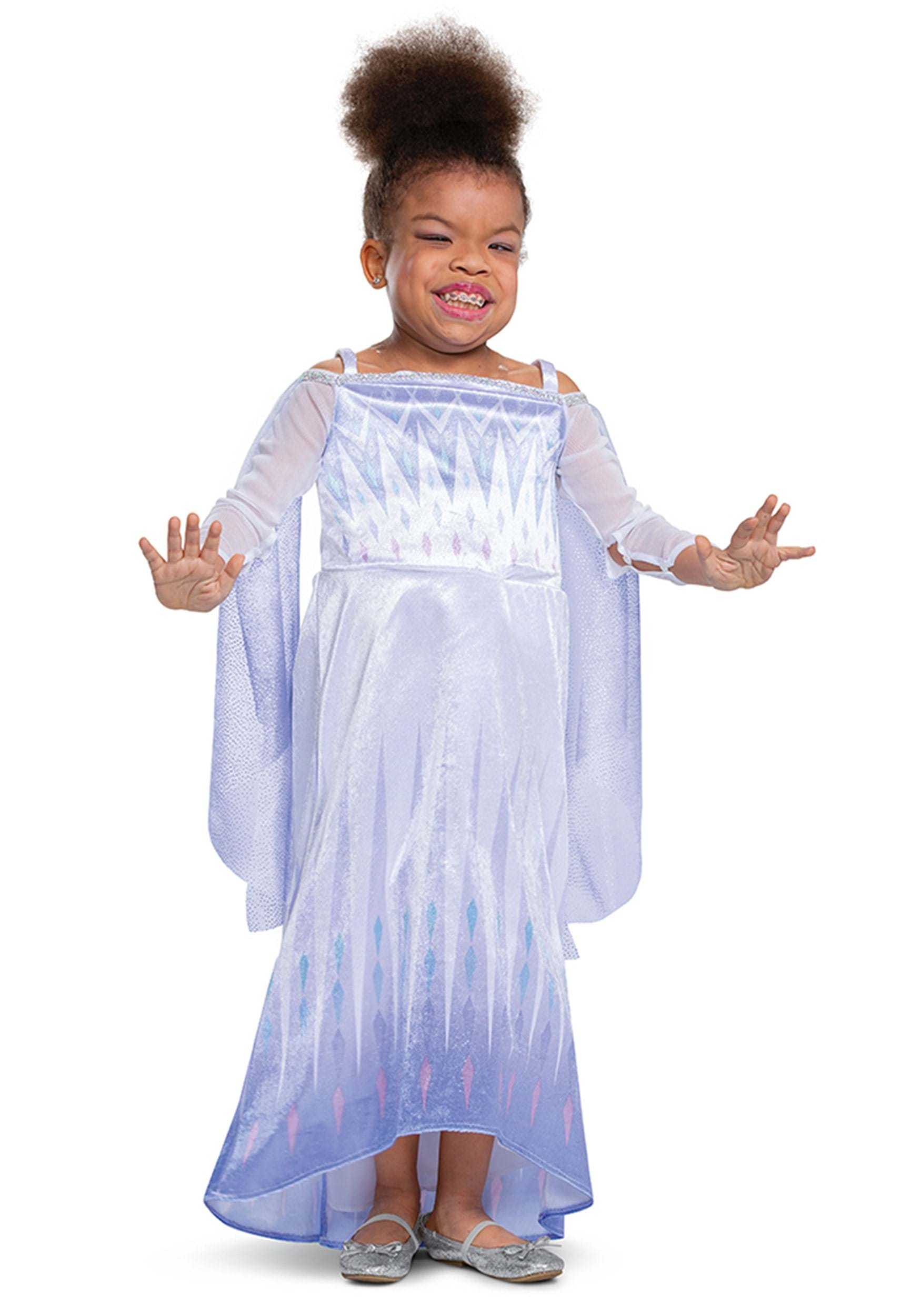 Image of Kids Frozen Elsa Adaptive Costume ID DI121189-7/8