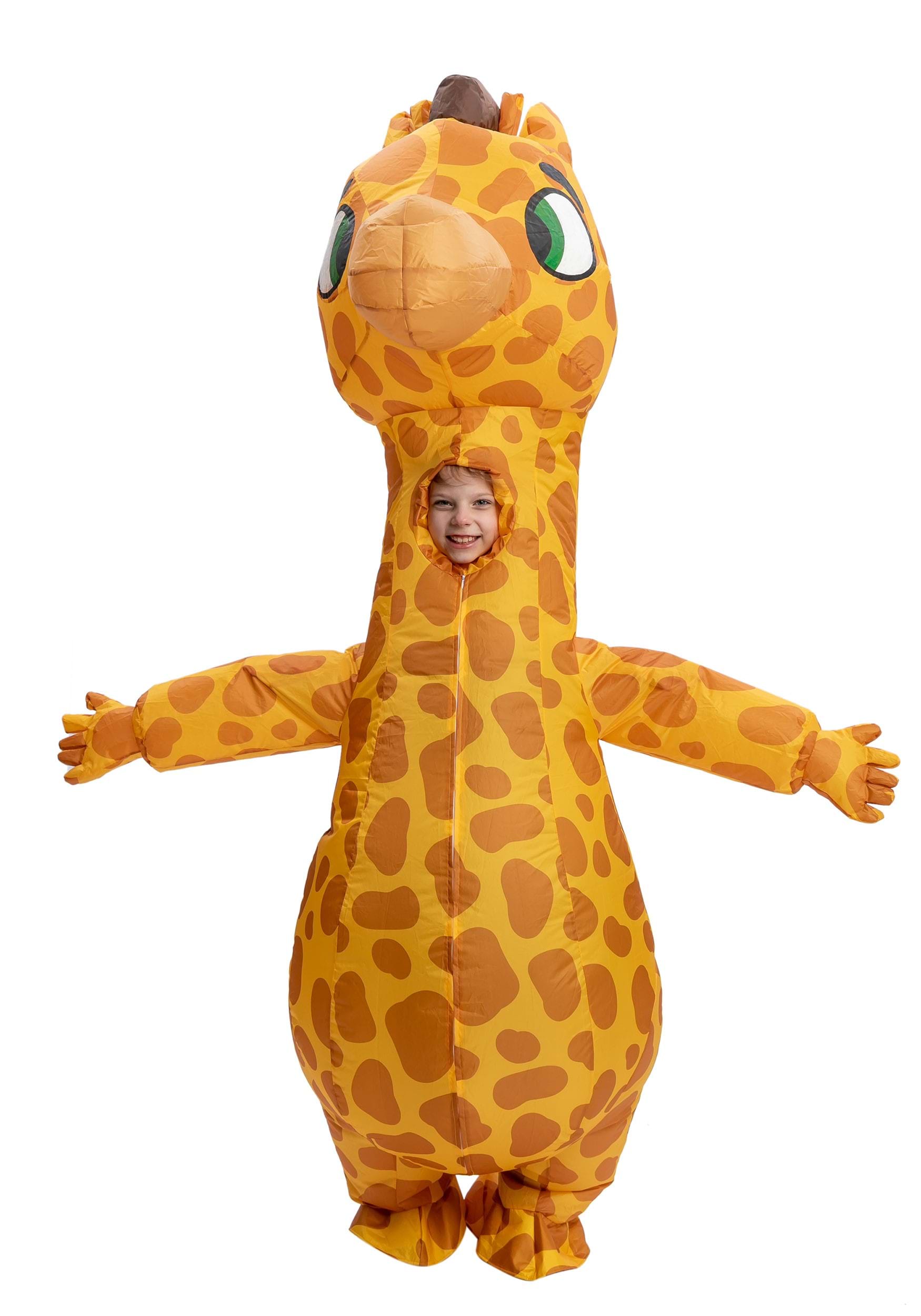 Image of Kid's Inflatable Giraffe Costume ID JY20142C-M