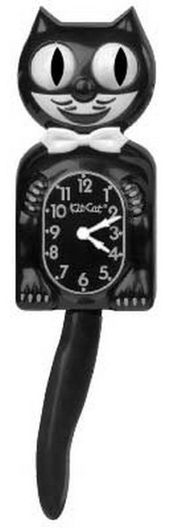 Image of Kit-Cat Clock - Black