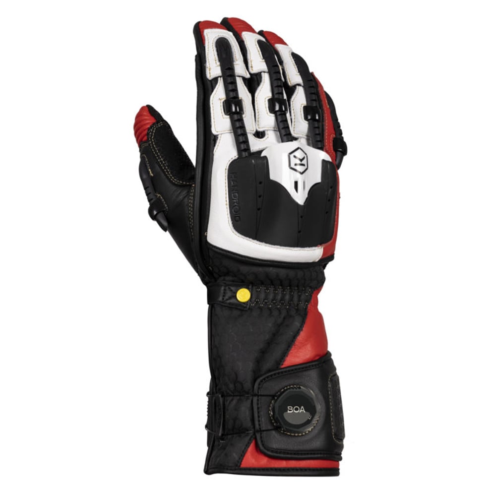 Image of Knox Handroid MK5 Schwarz Rot Handschuhe Größe XL