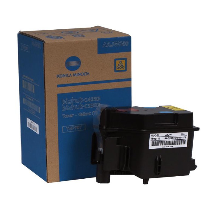 Image of Konica Minolta TNP79Y AAJW250 žltý (yellow) originálny toner SK ID 327159