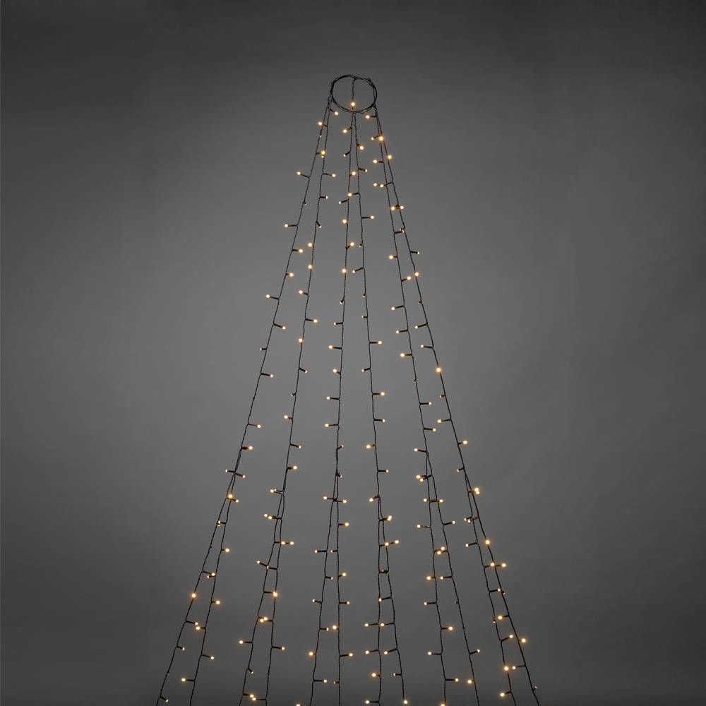Image of Konstsmide 6661-830 Christmas tree lighting Outside EEC: E (A - G) mains-powered No of bulbs 270 LED (monochrome)