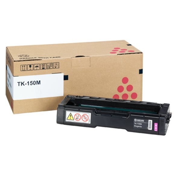 Image of Kyocera Mita TK-150M bíborvörös (magenta) eredeti toner HU ID 14496