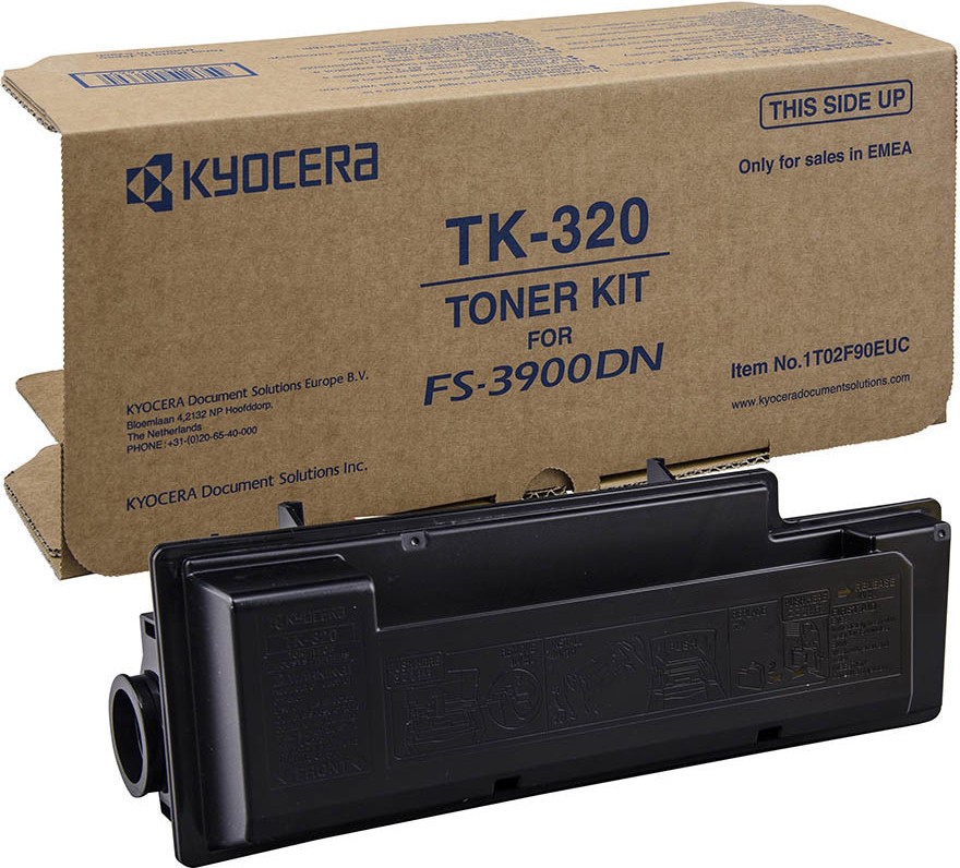 Image of Kyocera Mita TK-320 fekete (black) eredeti toner HU ID 14445