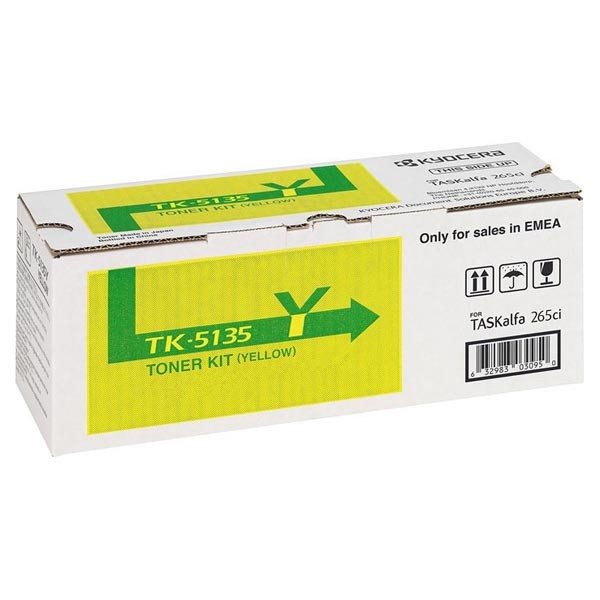 Image of Kyocera Mita TK-5135Y żółty (yellow) toner oryginalny PL ID 14535