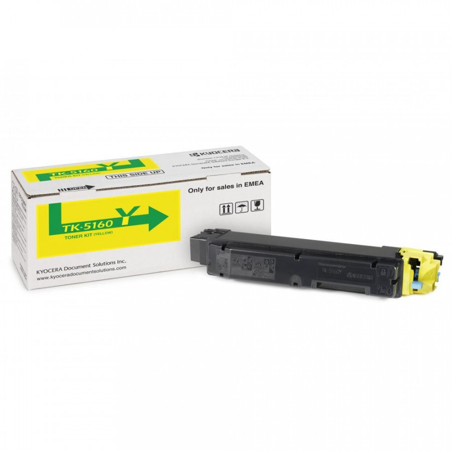 Image of Kyocera Mita TK-5160Y żółty (yellow) toner oryginalny PL ID 12358