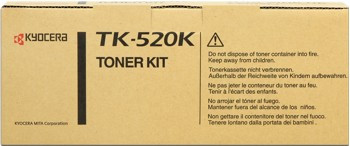 Image of Kyocera Mita TK-520K fekete (black) eredeti toner HU ID 1152