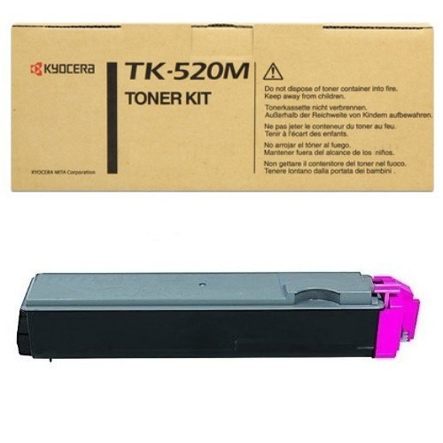 Image of Kyocera Mita TK-520M purpurowy (magenta) toner oryginalny PL ID 14454