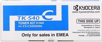 Image of Kyocera Mita TK-540C błękitny (cyan) toner oryginalny PL ID 2780