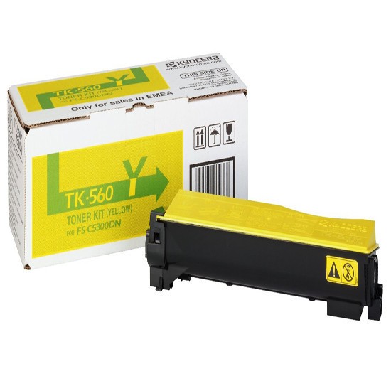 Image of Kyocera Mita TK-560Y sárga (yellow) eredeti toner HU ID 14486