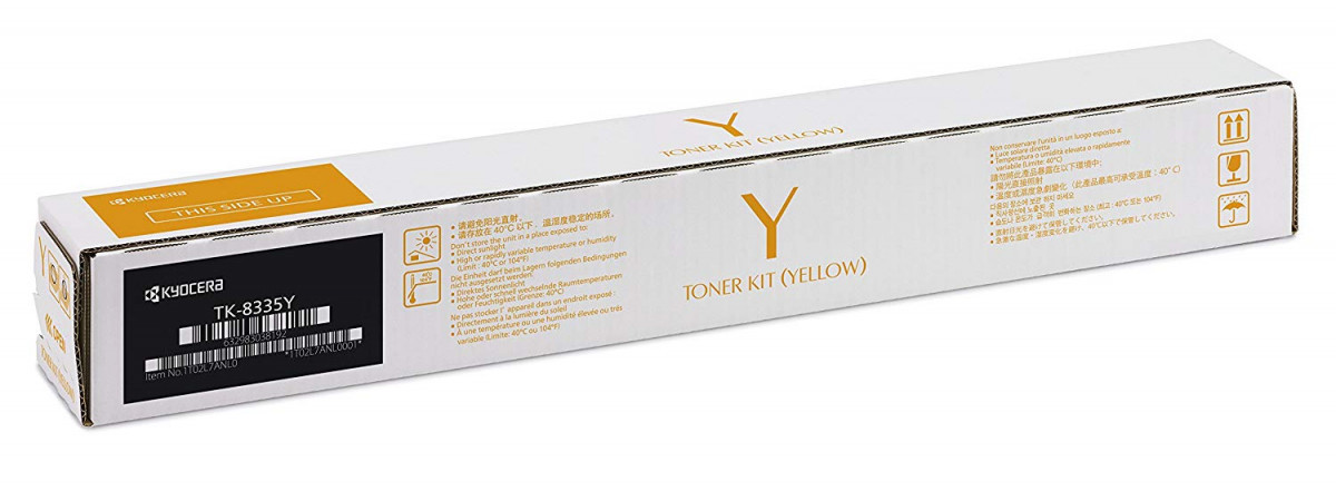 Image of Kyocera Mita TK-8335Y galben (yellow) toner original RO ID 14551