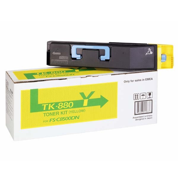 Image of Kyocera Mita TK-880Y žltý (yellow) originálny toner SK ID 14509