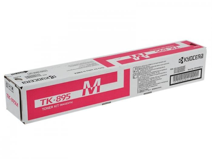 Image of Kyocera Mita TK-895M purpurowy (magenta) toner oryginalny PL ID 3895