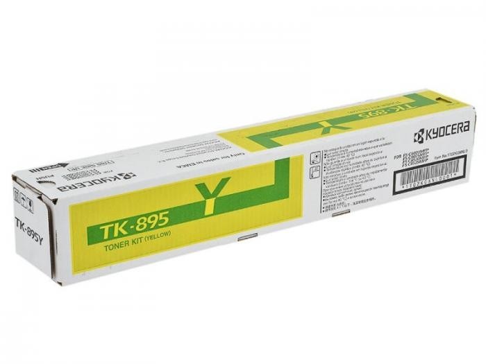 Image of Kyocera Mita TK-895Y galben (yellow) toner original RO ID 3896