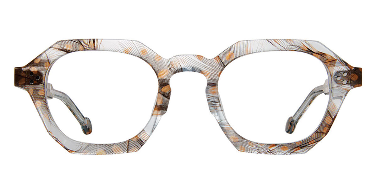 Image of LA Eyeworks Goodall 616 Óculos de Grau Brancos Masculino PRT