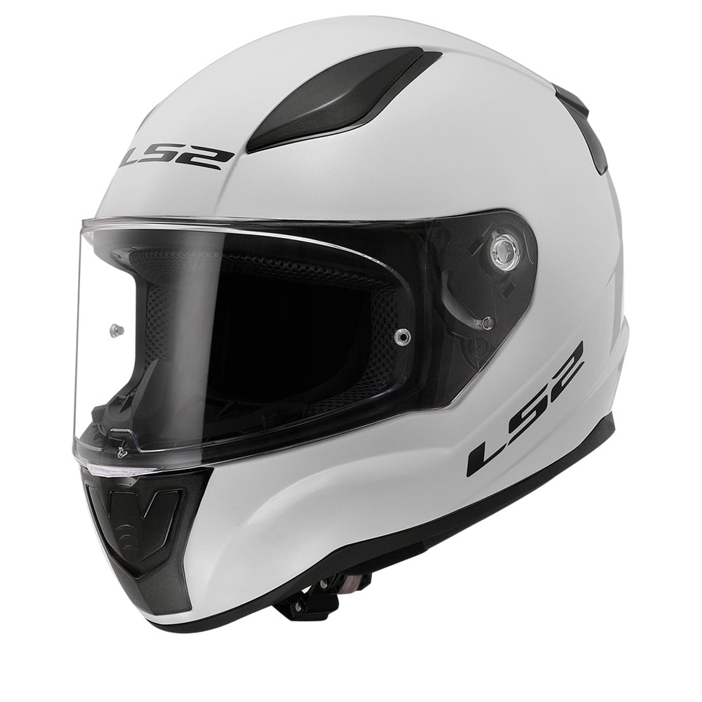 Image of LS2 FF353 RAPID II Solid White-06 Full Face Helmet Talla M