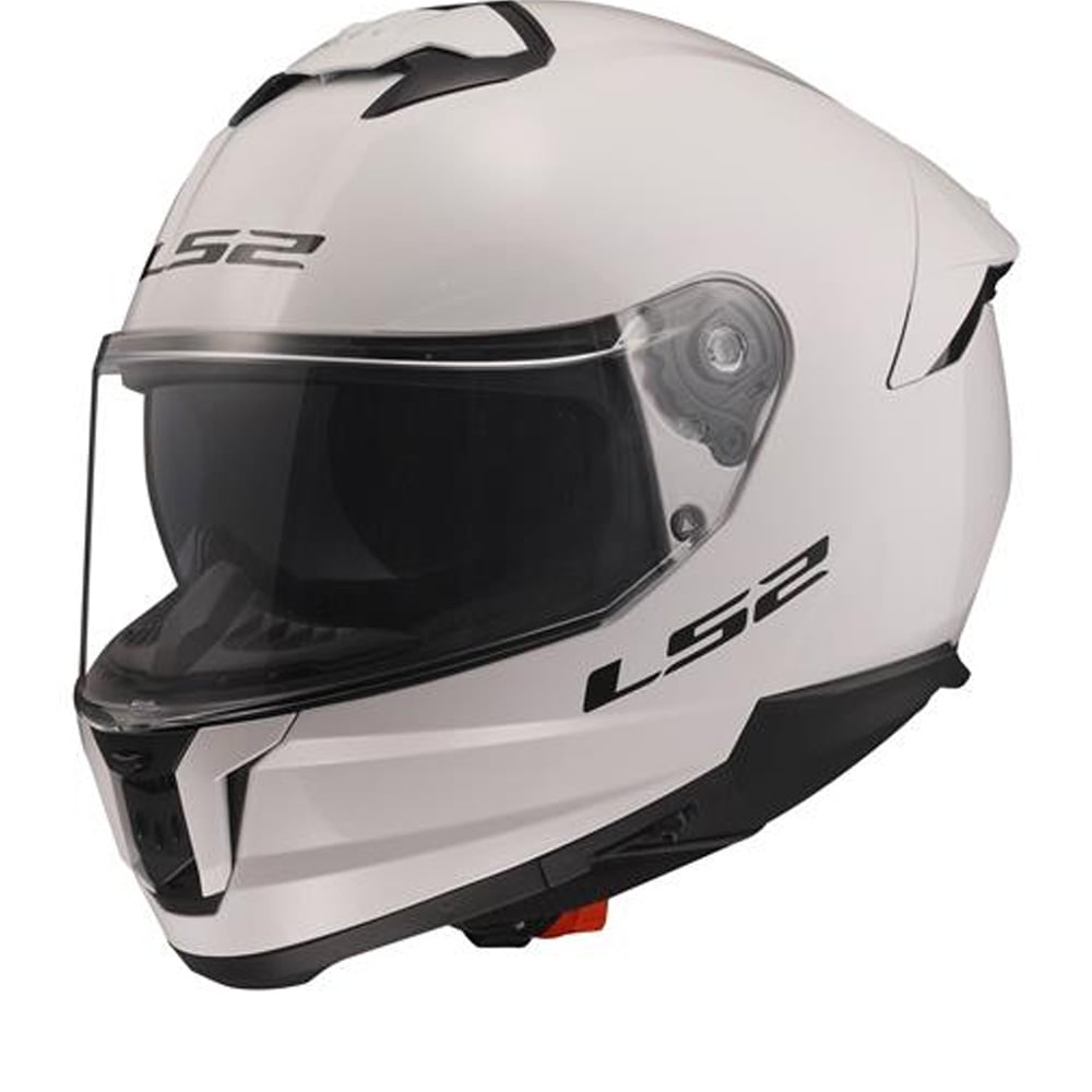 Image of LS2 FF808 Stream II Gloss White 06 Full Face Helmet Size M EN