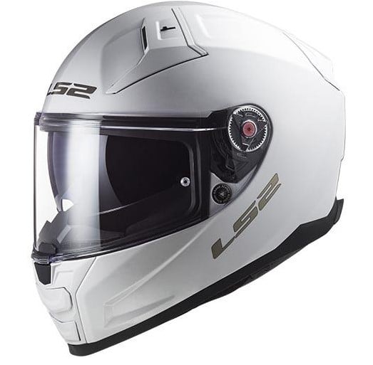 Image of LS2 FF811 Vector II Solid White Full Face Helmet Talla 3XL